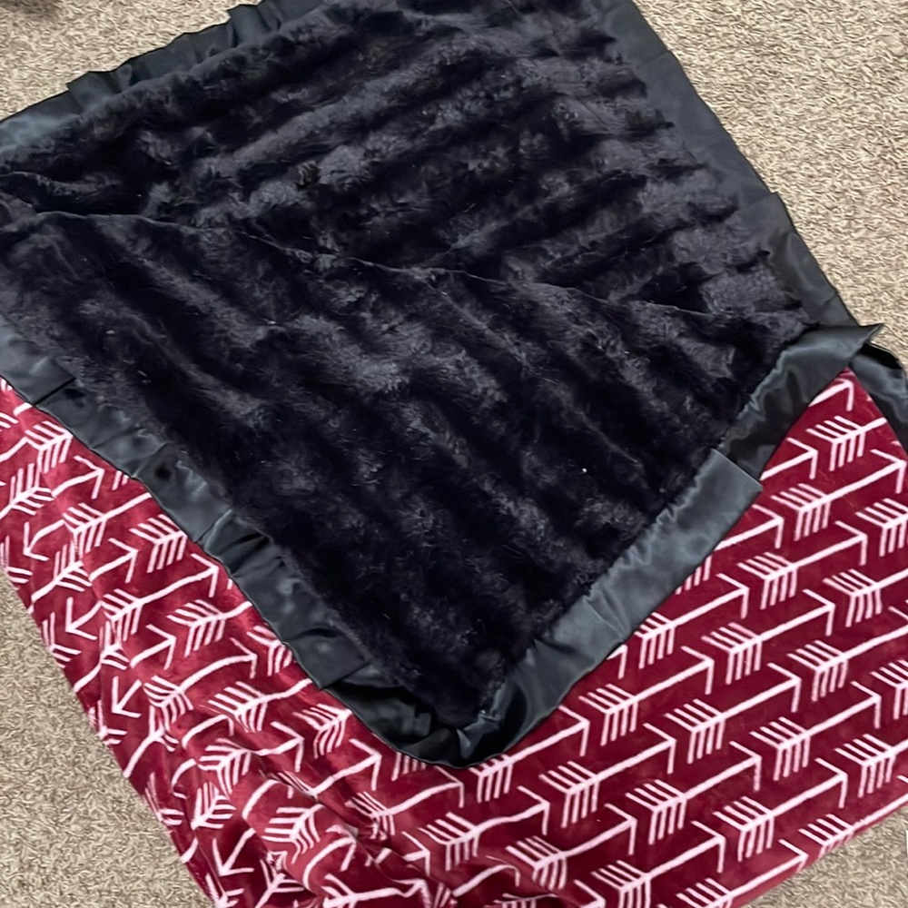 Minky couture blanket in Adult
